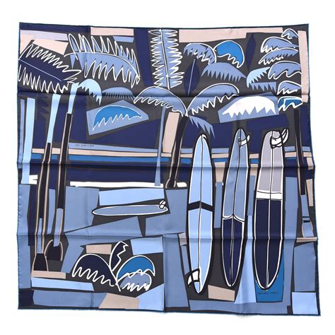 Hermes 'Sea, Surf And Fun 90' Scarf 